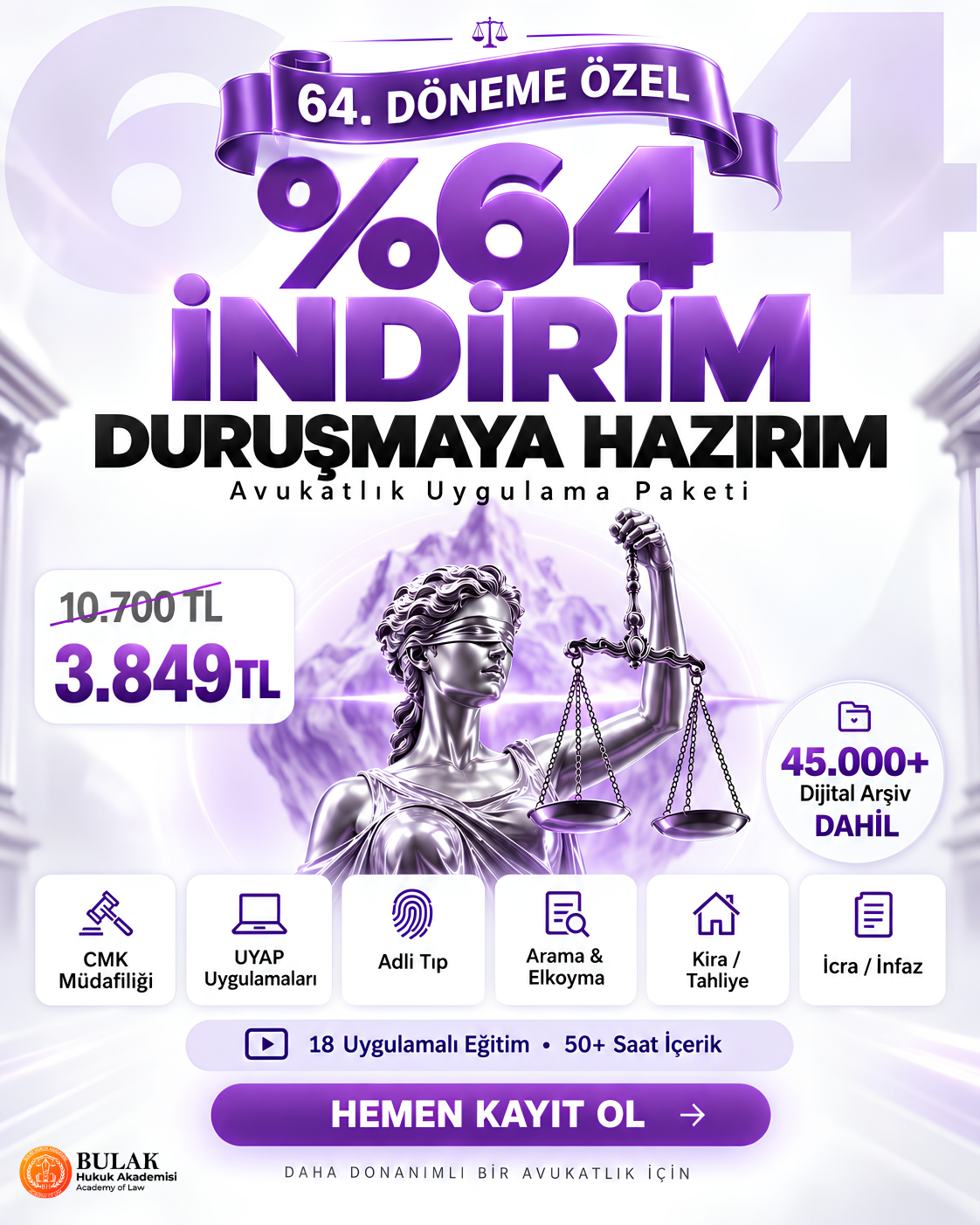 DURUŞMAYA HAZIRIM AVUKATLIK UYGULAMA PAKETİ