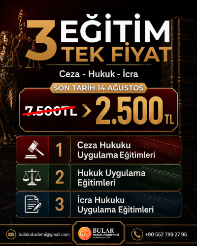 3 EĞİTİM TEK FİYAT